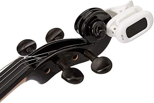 Kadence V001D-C Vivaldi Violin | 4/4 Full Size with Basswood Body & Brazilwood Bow | Includes Lightweight Hard Case, Bow, Rosin, Tuner & Learning Course | Black 5
