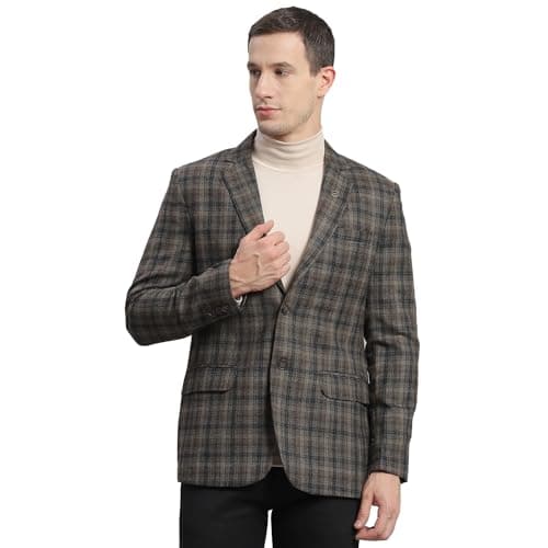 Monte Carlo Dark Brown Check Coat