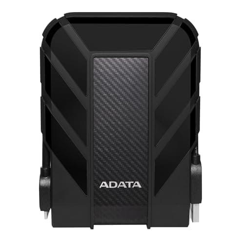 ADATA HD710 Pro 1TB 3.5 inch SATA III External Hard Drive/HDD with IP65 Rating Black, for Windows with Waterproof and Shockproof Technology - AHD710P-1TU31-CBK