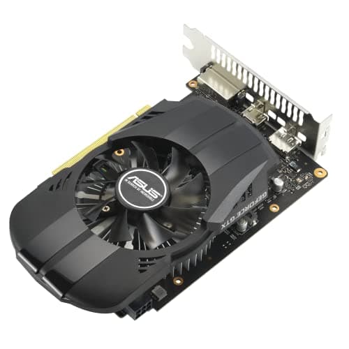 ASUS Phoenix NVIDIA GeForce GTX 1650 OC Edition Gaming Graphics Card (PCIe 3.0, 4GB GDDR6 Memory, HDMI 2.0, DisplayPort 1.4a, DVI-D, Dual Ball Fan Bearings, Auto-Extreme) 3