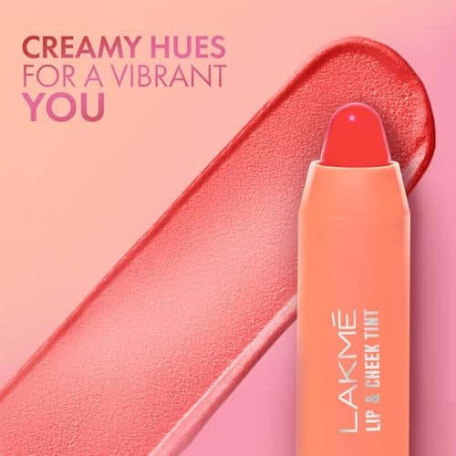 Lakme Lip Love Lip & Cheek Tint Fiery Red 3