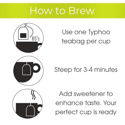 Typ'hoo Flu'rys Masala Chai Tea Bags, Premium Indian Blend, Pack of 2 5