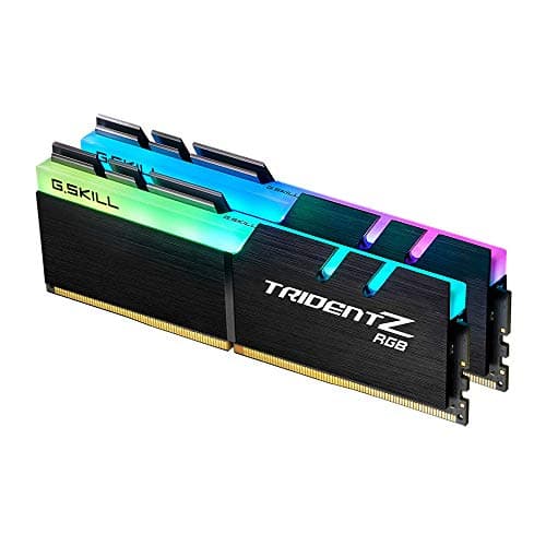 G.Skill Trident Z RGB 16GB (1 * 16GB) DDR4 3200MHz CL16-18-18-38 1.35V Desktop Memory RAM - F4-3200C16S-16GTZR 4