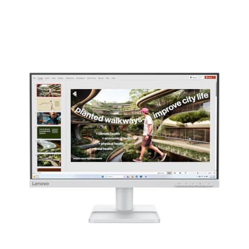 Lenovo L22-42 | 21.5" (54.6cm) FHD (1920x1080) IPS 100Hz Monitor | 4ms, AMD FreeSync, 99% sRGB, 1xHDMI 1.4, 1xVGA| Tilt | Cloud Grey | 68FAKAC6IN