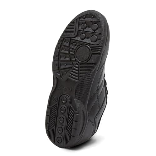 Campus Child CS-26101C Black School Shoes - 5UK/India 1 Pair 5