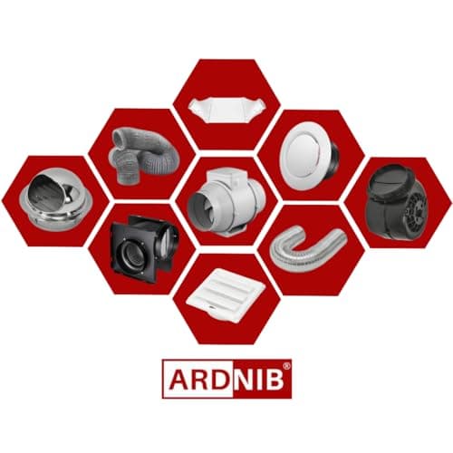 Ardnib 6" Beam Crosser/Beam Splitter/Inline Duct Ventilation System Accessory (160 mm / 6 Inch) 4