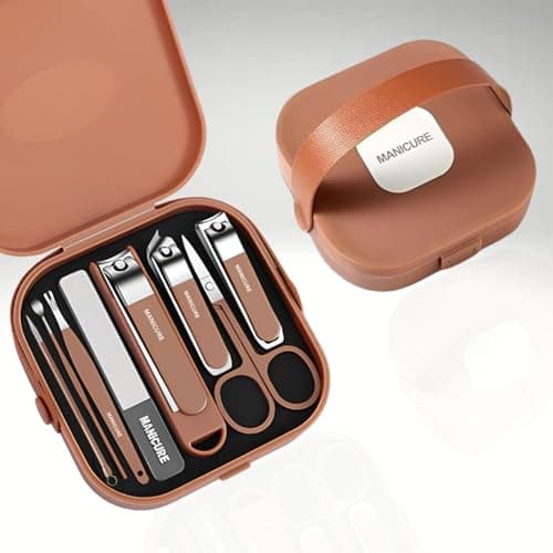 8-in-1 Manicure Kit – Stainless Steel Nail Clipper Set for Men & Women (8 IN 1)