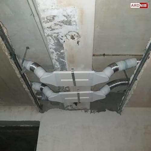 Ardnib 6" Beam Crosser/Beam Splitter/Inline Duct Ventilation System Accessory (160 mm / 6 Inch) 3