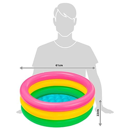 Intex Baby Bath Tub, Multi Color (2 feet) 4