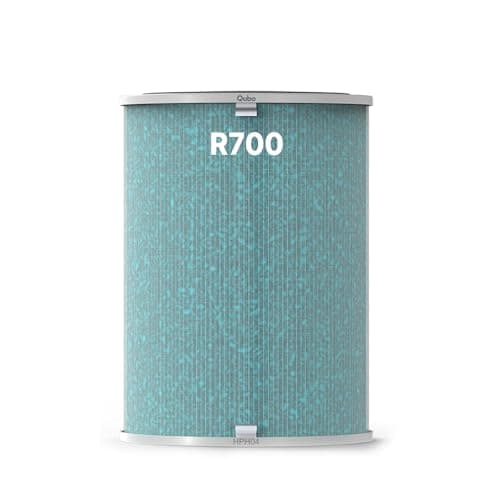 Qubo Smart Air Purifier R700 Filter for Home by Hero Group | 99.99% Allergen Removal | HEPA H13 | 9000 Hrs Filter Life | App & Voice Control | Energy Saving | Ultra-Quiet BLDC Motor