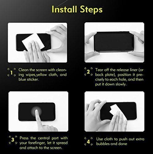 JGD PRODUCTS for Google Pixel 7A Tempered glass Screen Protector with Full Edge Protection and Easy Installation Kit 5