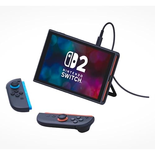 Nintendo Switch 2 Online Game Bundled With Mario Kart (1 Year Warranty Included) – 7.9” HDR LCD, 4K Dock, 256GB Storage, GameChat, Joy-Con 2, TV/Tabletop/Handheld Modes – Multiplayer & Voice Chatndo 3