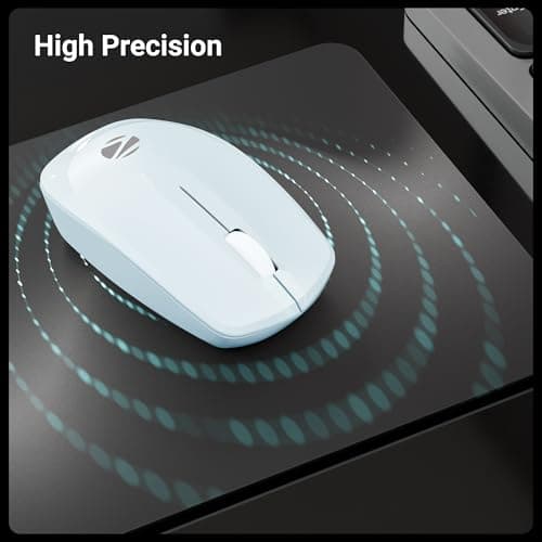 Zebronics Wireless Mouse, 2.4GHz, 3200 DPI, 3 Buttons, Comfortable & Ergonomic, USB Nano Receiver, On/Off Switch, Power-Saving Mode, Works on Most Surfaces, for Mac | Laptop | Computer (Freego, Blue) 5