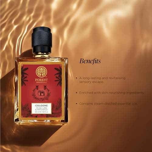 Cologne - Musk, Lime & Patchouli | Long Lasting & Sophisticated scent | With Skin Nourishing Ingredients 2