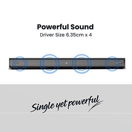 ZEBRONICS ZEB-JUKE BAR 3800 PRO DOLBY Wireless Bluetooth Single Soundbar With Supporting Wall Mount, USB, AUX, Optical IN, HDMI ARC & Remote Control. (60 Watt, 2.0 Channel) 3
