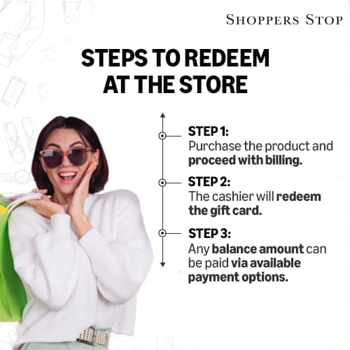 Shoppers Stop | E-Gift Card | Instant Delivery | Valid for online & in-store purchases. 4