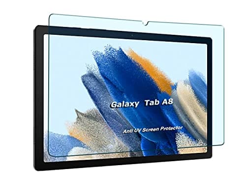 naxton® Anti Blue Nano Glass Screen Guard for SAMSUNG GALAXY TAB A8 10.5 INCH TABLET [Bubble Free], [Anti-Scratch],[Anti Glare] -NOT A TEMPERED GLASS