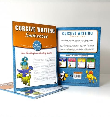 Cursive Writing Sentences: Handwriting Workbook with Cursive Sentences | Improve Writing Skills for Ages 3–7 4