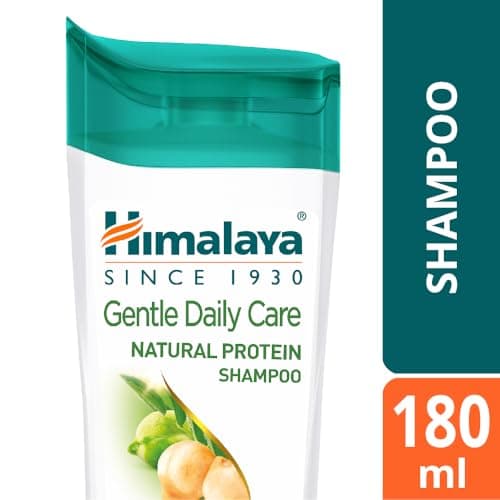 Himalaya Gentle Daily Care Natural Protein Shampoo, Gently cleanses & strengthens, With Chickpea, Licorice & Amla, For Women & Men, 180ml 2