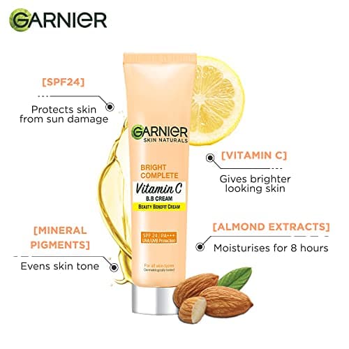 Garnier Skin Naturals, B.B. Cream, Moisturising & Brightening, Bright Complete Vitamin C, 18 g 3