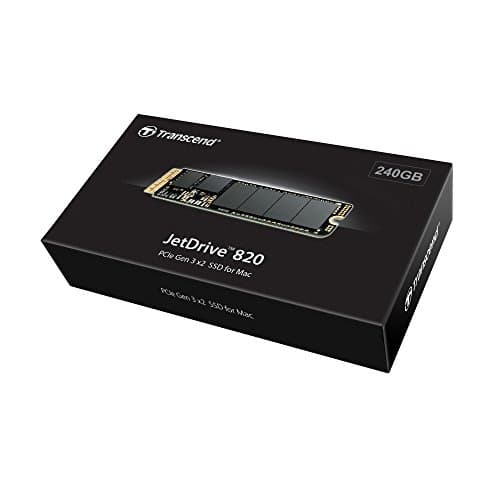 Transcend 240GB JetDrive 820 PCIe Gen3 x 2 Solid State Drive (TS240GJDM820) 2
