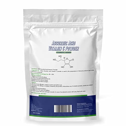 MYOC Ascorbic Acid (Vitamin C) Powder for DIY skincare - 50 g — cosmetic grade brightening antioxidant for serum and moisturiser formulations 2