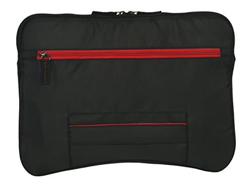 Protecta Honeycomb 14.1-inch Laptop Sleeve (Black and Red) 3