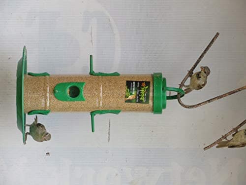 Amijivdaya Large Bird Feeder with Hut Multi Color (1 Pieces) 2