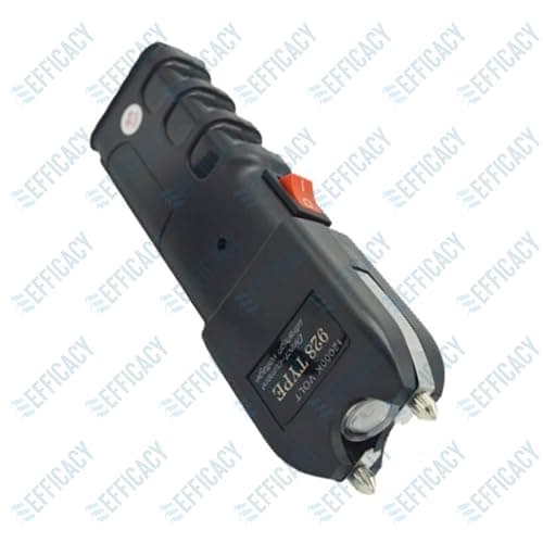 EFFICACY Rechargeable Personal Safety Device with LED Flashlight – Compact, Heavy-Duty Self-Defense Tool for Women & Men (Black) 3