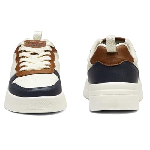 Campus Men's Avenue Off WHT/L.BLU Sneakers - 9UK/India 1 Pair 3