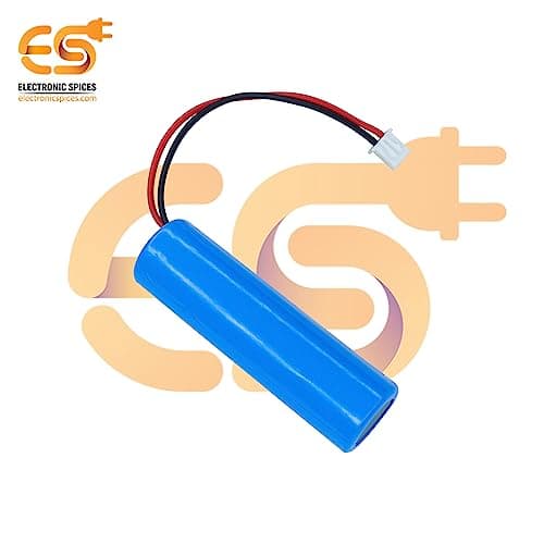 Electronic Spices 2000mAh Rechargeable Battery Lithium-ion with Wire and JST Connector Without BMS 5