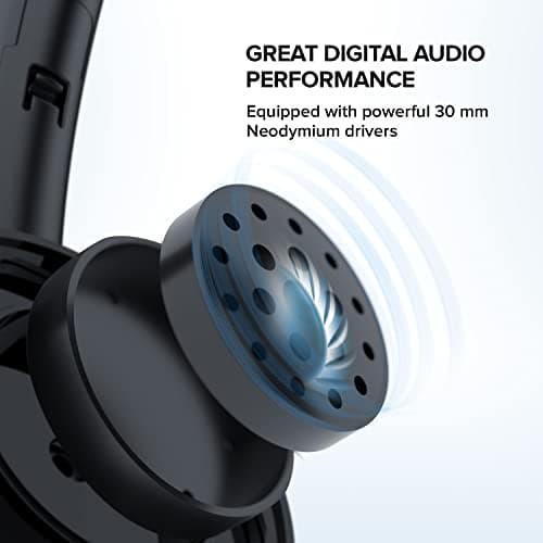 Creative HS-220 USB On-Ear Headset with Noise-Cancelling Condenser Boom Mic, Inline Mic Mute/Volume Control, Plug-and-Play for Video Calls 5
