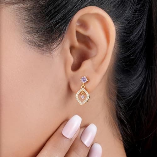 ZAVYA 925 Sterling Silver Glimmering Vines Gold Plated Jewelry Set | Gift for Women & Girls | With Certificate of Authenticity & 925 Hallmark 5