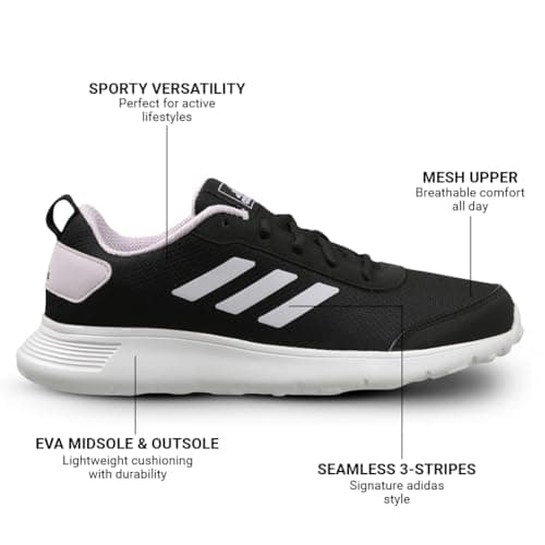 adidas Womens Clear Factor W CBLACK/PRPTNT Sneaker - 7 UK (EX2043) 6
