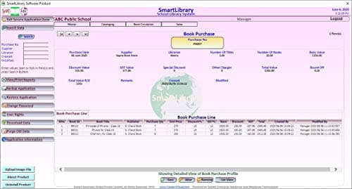CauveryCloud Smartlibrary School Library Management Software 5