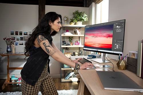 HP P22vb G5 21.5 inch(54.6cm) FHD Monitor, Energy Star® Certified, Adjustable Stand; VESA mountable, Anti-Glare, Flicker- Free, 60Hz, 7ms Response time, 1 HDMI 1.4, Black, 2.5kg 4