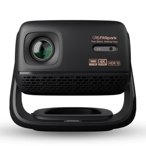 MyFitSpark CINEMAGIC 103 Air Native 1080p Projector 4K Ultra HD Support
