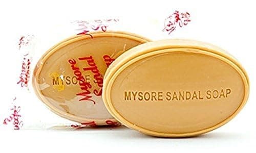 Mysore Sandal Bathing Soap With Sandalwood Oil 75 Gram 6-Pack Herbal Ayurveda (6 X 75 G / 6 X 2.62 Oz) 4