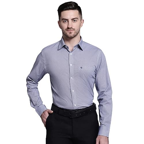 Cantabil Formal Shirt for Men Navy