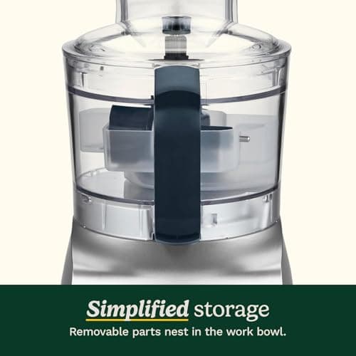 Cuisinart FP-5IN 5-Cup Food Processor for Chopping, Slicing & Shredding | 300W Compact Kitchen Processor with Reversible Stainless Steel Disc, Wide Feed Tube & Easy-Clean Bowl, Silver 4