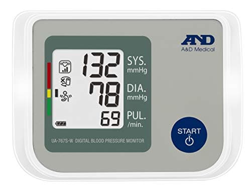 A&D UA-767S-W Digital Blood Pressure Monitor | Best BP Machine for Home Use | Automatic & Accurate BP Check Device | Irregular Heartbeat Detection & WHO Indicator | Clinically Validated 2