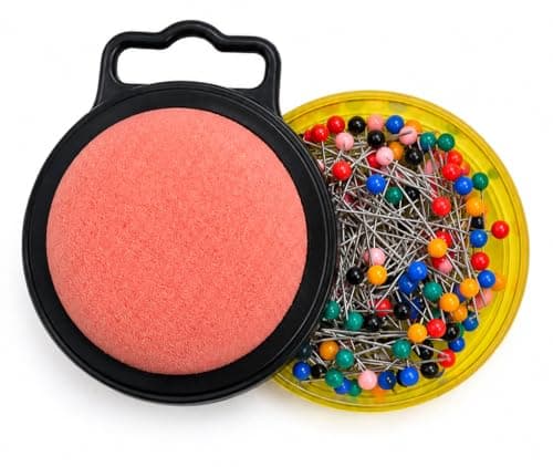 2 Box Pony Cushion HeadPins for Sewing | Multi Color Dressmaking pins | Tailoring Pins for Fabric | Sewing Accessories for Tailors & Boutiques | 2 Box 4