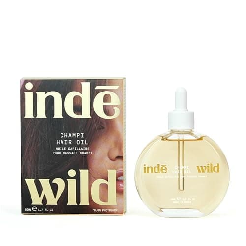 indē wild Champi Hair Oil With Rosemary Oil, Brahmi, Amla, Bhringraj | Ayurvedic, Hair Growth, Controls Dandruff, Hairfall | Soothing Fragrance | 130ml 2