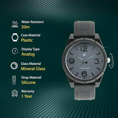 Fastrack Trendies Analog Black Dial Men's Watch-NL38040PP01 / NL38040PP01 4