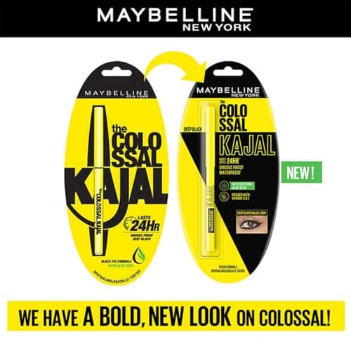 Maybelline New York Kajal, Black, Matte Finish 2