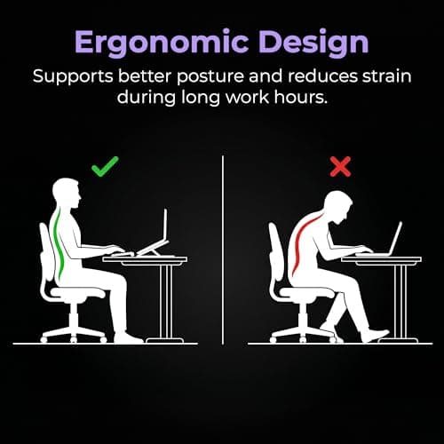 Zebronics NS2000 Plus Laptop Stand, Supports Up to 17-Inch Laptops, 5kg Load Capacity, 7-Level Adjustable Height, Ergonomic Foldable Design, Anti-Slip Silicone Pads (Silver) 5