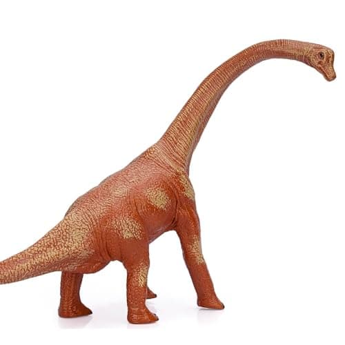 FUNFOB Brachiosaurus Dinosaur Toy Figure Width -28cm | Dinosaur Action Figure Educational Wild Animal Toys for Boys & Girls | Brachiosaurus Long Neck Big Size