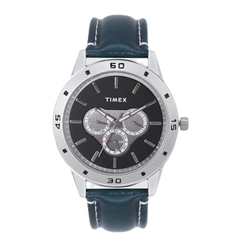 TIMEX Round 45mm Black Dial Analog Men Watch - TW000U912