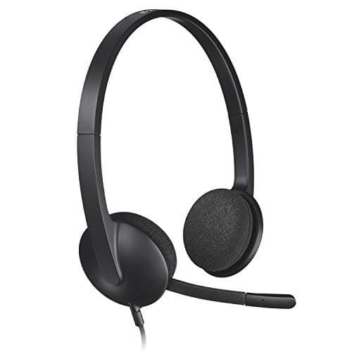 Logitech H340 Stereo Wired Over Ear Headphones with Mic with Noise-Cancelling, USB, Pc/Mac/Laptop - 2
