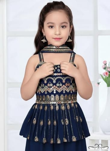 Traditional Top with Palazzo Ethnic Dress Set 2
